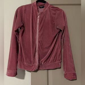 Noize Women's Rose Corduroy Bomber Jacket